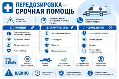 Помощь при передозировке в Романовской