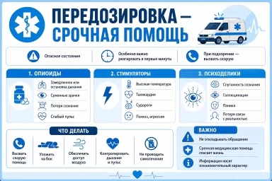 Помощь при передозировке в Романовской