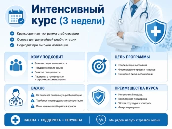 Реабилитация за 21 день в Романовской