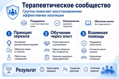Терапевтическое сообщество в Романовской