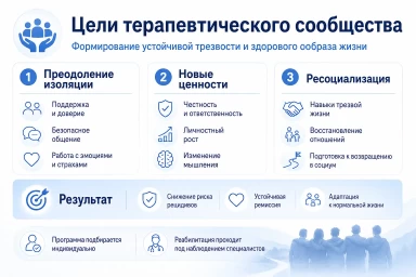 Терапевтическое сообщество в Романовской